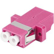 Lanberg FA-LCUP-MD41-0001-VT glasvezeladapter LC 1 stuk(s) Paars, Wit