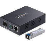 StarTech.com MCM1110SMLC40 netwerk media converter 2000 Mbit/s 1310 nm Single-mode Zwart