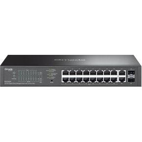 TP-LINK OMADA ES220GP netwerk-switch Managed Gigabit Ethernet (10/100/1000) Power over Ethernet (PoE) Zwart