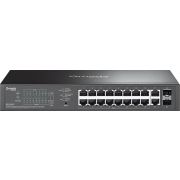 OMADA ES220GP netwerk- Managed Gigabit Ethernet (10/100/1000) Power over Ethernet (PoE) Zwart netwerk switch