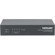 Intellinet-PoE-Powered-5x-Gigabit-Zwart-netwerk-switch