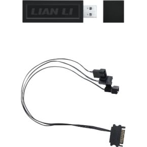 Lian Li UNI FAN Wireless controller Black with PWM SATA cable