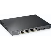 ZyXEL-XGS2210-28HP-Managed-L2-Gigabit-Ethernet-10-100-1000-Power-over-Ethernet-PoE-1U-Zwart-netwerk-switch