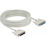 DeLOCK 83678 seriële kabel Beige 10 m D-Sub 25 Pin