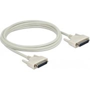 DeLOCK 84391 seriële kabel Beige 3 m D-Sub 25 Pin