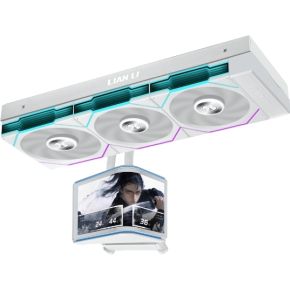 Lian Li HydroShift II OLED Curved 360TL White