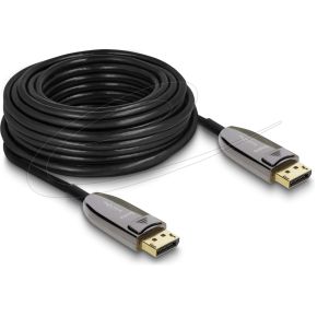 DeLOCK 87108 DisplayPort kabel 15 m Zwart