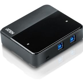 ATEN US234 USB 3.0 (3.1 Gen 1) Type-B 5000Mbit/s Zwart