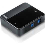 Aten US234 USB 3.0 (3.1 Gen 1) Type-B 5000Mbit/s Zwart