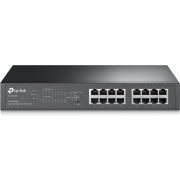 TP-Link TL-SG1016PE netwerk- Managed L2 Gigabit Ethernet (10/100/1000) Power over Ethernet (Po netwerk switch