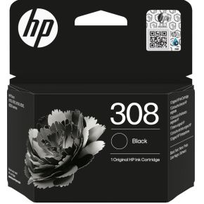 HP 308 originele zwarte inktcartridge