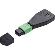 StarTech.com LOOPBACKMTPSM9125F netwerkkabeltester Glaskabeltester Zwart, Groen