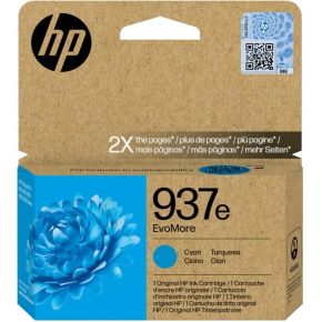 HP 937e EvoMore originele cyaan inktcartridge