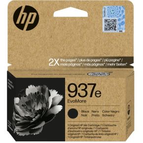 HP 937e EvoMore originele zwarte inktcartridge