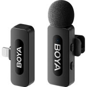 BOYA BY-V1 (V2.0) microfoon Zwart Microfoon met bevestigingsclip