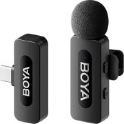 BOYA BY-V10 (V2.0) Zwart Microfoon met bevestigingsclip