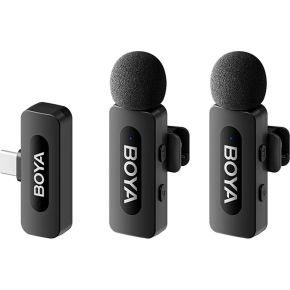 BOYA BY-V20 (V2.0) Zwart Microfoon met bevestigingsclip