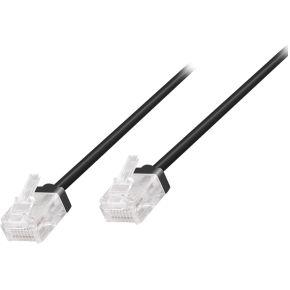 LogiLink CQ3073U netwerkkabel Zwart 5 m Cat6a U/UTP (UTP)