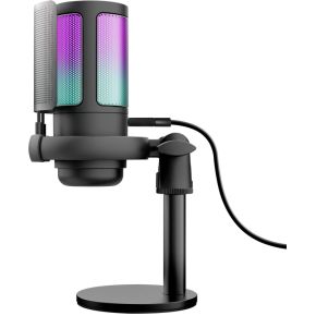 Trust GXT 238 Auron Zwart Podcastmicrofoon