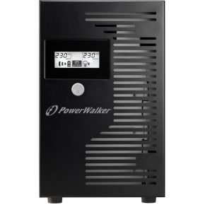 Bluewalker Vi 3000 Lcd Schuko 3000Va Mini Toren Zwart bluewalker kopen in de aanbieding