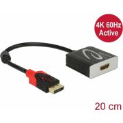 DeLOCK-62734-Displayport-HDMI-Zwart-kabeladapter-verloopstukje