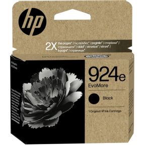 HP 924e EvoMore originele zwarte inktcartridge