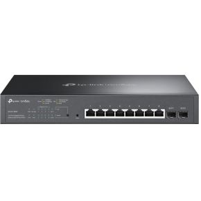 TP-LINK TP-LINK TL-SG2210MP netwerk-switch Gigabit Ethernet (10/100/1000) Zwart Power over Ethernet (PoE)