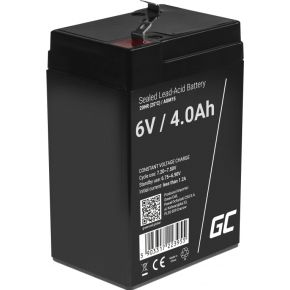 Green Cell AGM15 UPS-accu Sealed Lead Acid (VRLA) 6 V 4 Ah