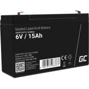 Green Cell AGM40 UPS-accu VRLA AGM 6 V 15 Ah
