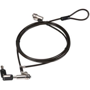 Conceptronic CUSTODIO02BNTM kabelslot Zwart 1,8 m