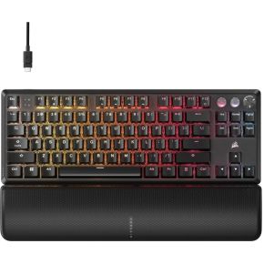 Corsair K70 Pro TKL, MGX Hyperdrive, Qwerty US, Zwart