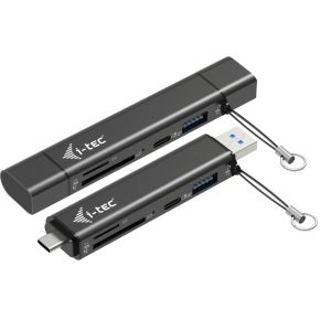 I-tec USB-C/USB-A Dongle SD, TF and 2x USB (1x USB-A, 1x USB-C)