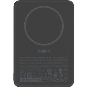 Belkin BPD017HQBK powerbank 5000 mAh Draadloos opladen Zwart