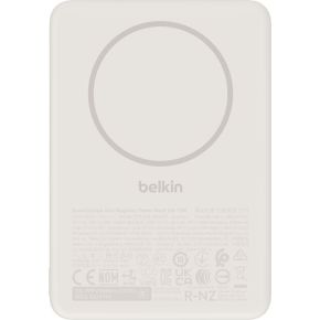 Belkin BPD017HQSA powerbank 5000 mAh Draadloos opladen Zand
