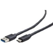 Gembird-CCP-USB3-AMCM-1M-1m-USB-C-USB-A-Zwart-USB-kabel