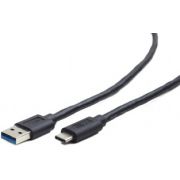 Gembird CCP-USB3-AMCM-6 1.8m USB C USB A Zwart USB-kabel
