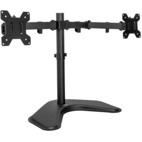 ACT Monitorarm 32 inch . op voet. 2 schermen. ACT Essentials
