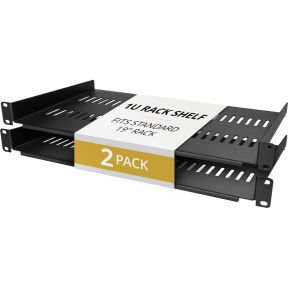 StarTech.com CABSHELFV1U-2PK rack-toebehoren Rekschap