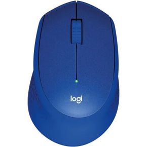 Logitech Mouse M330 Silent Plus Blauw Draadloze Muis
