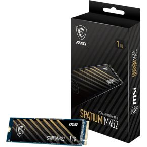 MSI SPATIUM M452 PCIE 4.0 NVME M.2 1TB internal solid state drive PCI Express 4.0 3D NAND