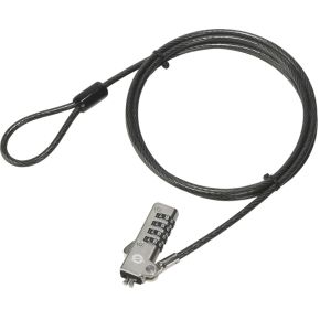 Conceptronic CUSTODIO01BW kabelslot Zwart 1,8 m