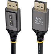 StarTech.com DP21V-1M-DP80-CABLE DisplayPort kabel Zwart