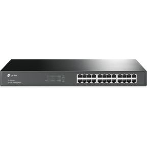 TP-Link TL-SG1024 netwerk-switch Unmanaged L2 Gigabit Ethernet (10/100/1000) Zwart