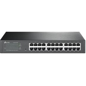 TP-Link TL-SG1024DE netwerk-switch Managed L2 Gigabit Ethernet (10/100/1000) Zwart