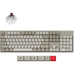 Keychron C2 Pro Brown Switch Retro Mechanisch Toetsenbord