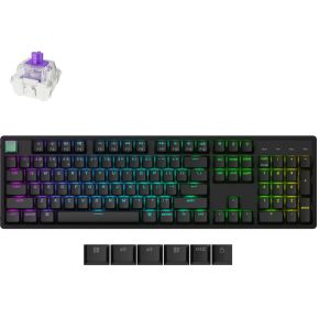 Keychron K10 HE Zwart Magnetic Switch Draadloos Hall Effect Toetsenbord