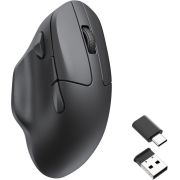 Keychron M7 - draadloze - 1K Polling Rate - PixArt 3395 - zwarte Muis
