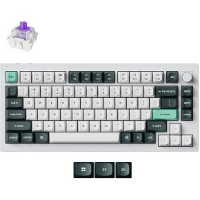 Keychron Q1 HE Wit Magnetic Switch Draadloos Hall Effect Toetsenbord