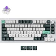 Keychron Q1 HE Wit Magnetic Switch Draadloos Hall Effect Toetsenbord