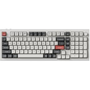 Keychron Q5 Ultra Wit Silk POM Red Switch 8K Draadloos Mechanisch Toetsenbord